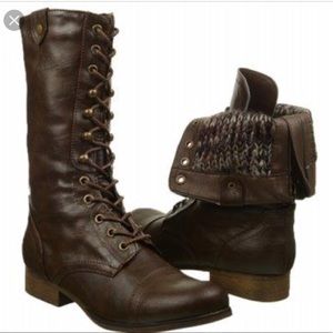 Madden girl combat boots